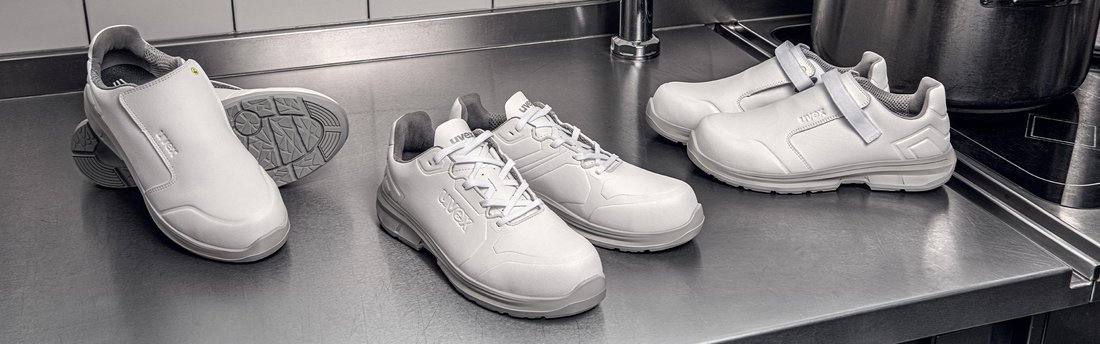 uvex 1 sport white ergonomic work shoes for the kitchen