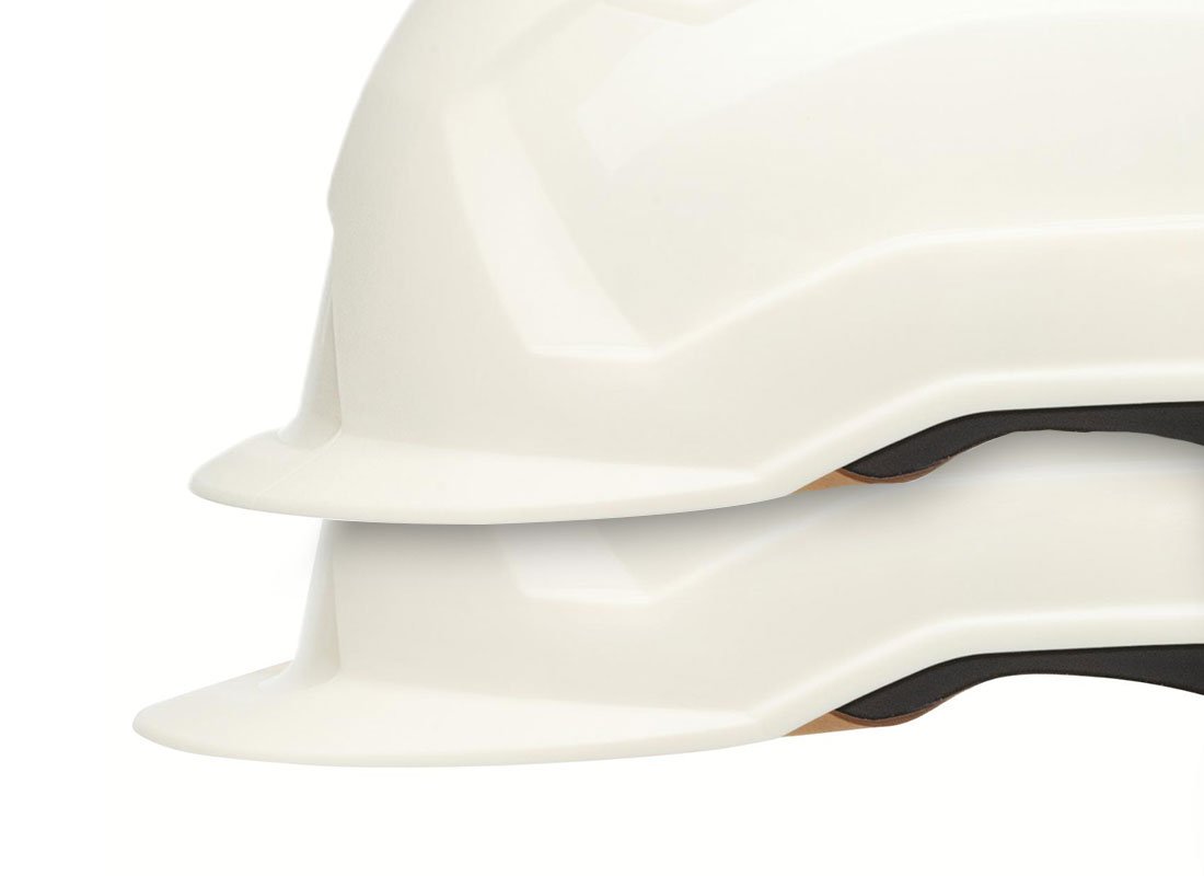 uvex pronamic safety helmet with short or long brim for enhanced vision