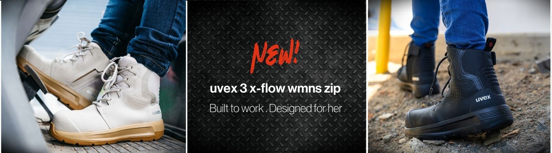 women work boots banner