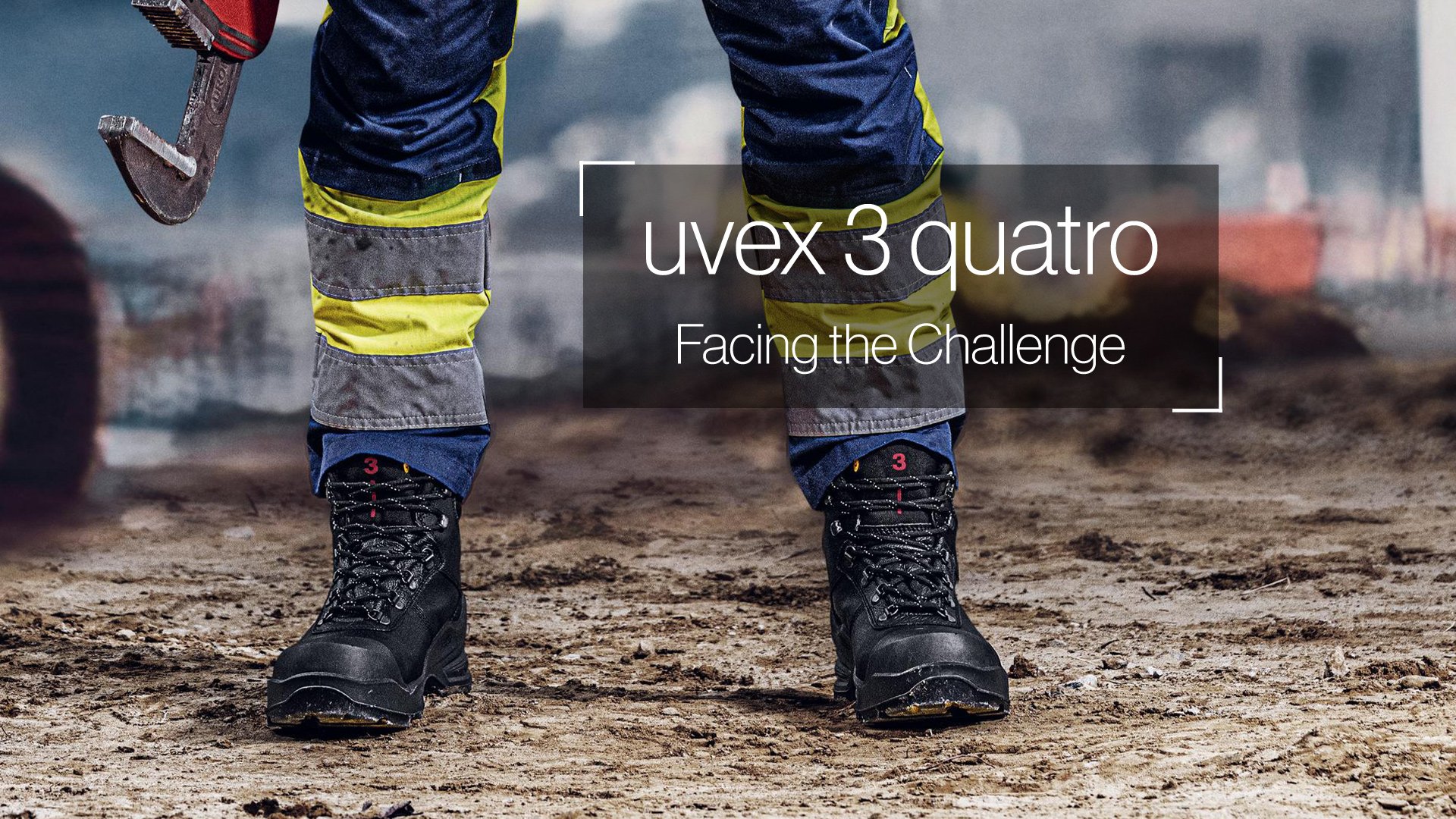 new uvex 3 quatro safety boots for heavy applications