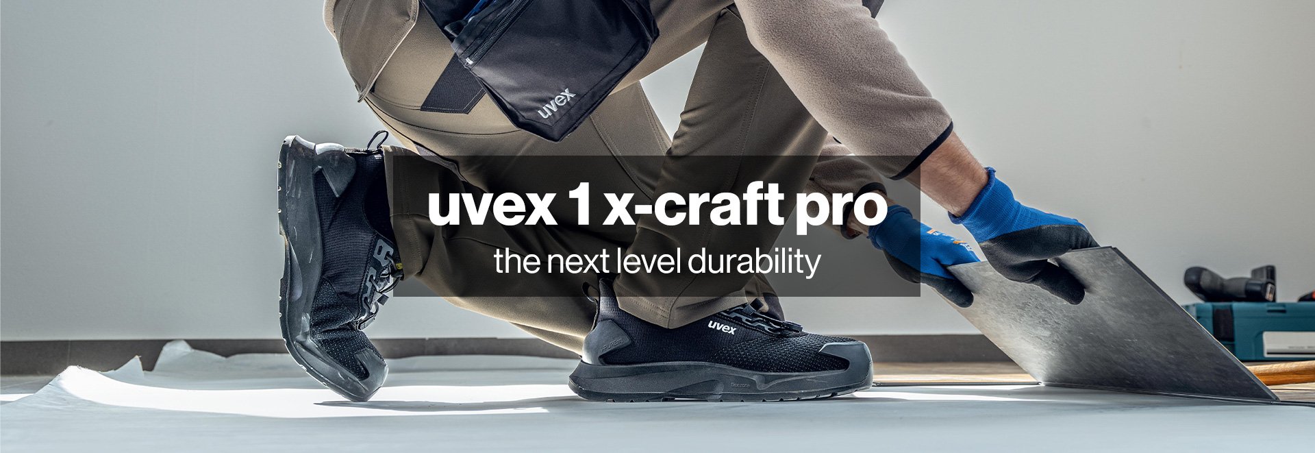 uvex 1 x-craft pro flexible safety shoes for craftsmen and do-it-yourselfers