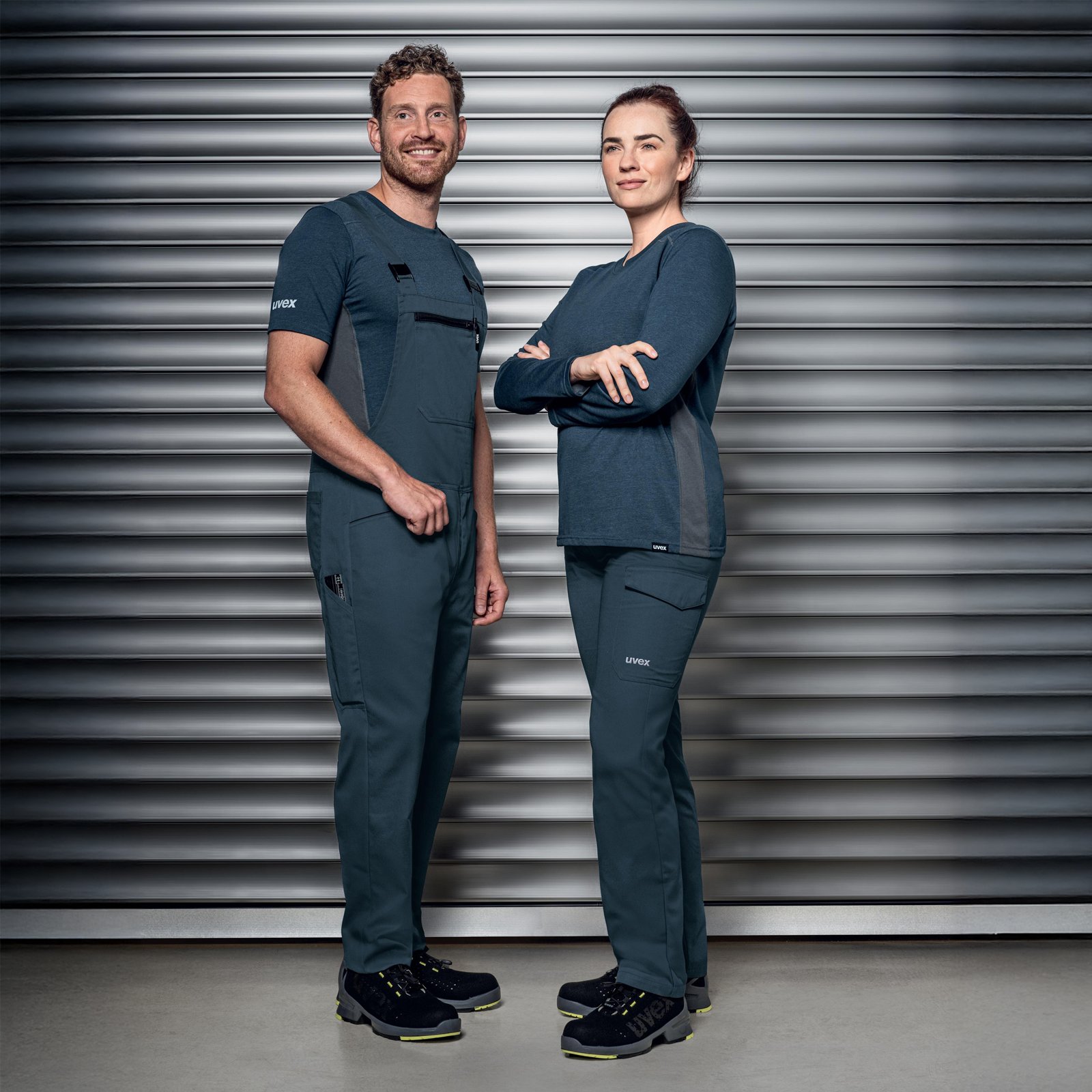 uvex suXXeed essentials workwear dark blue for men and women