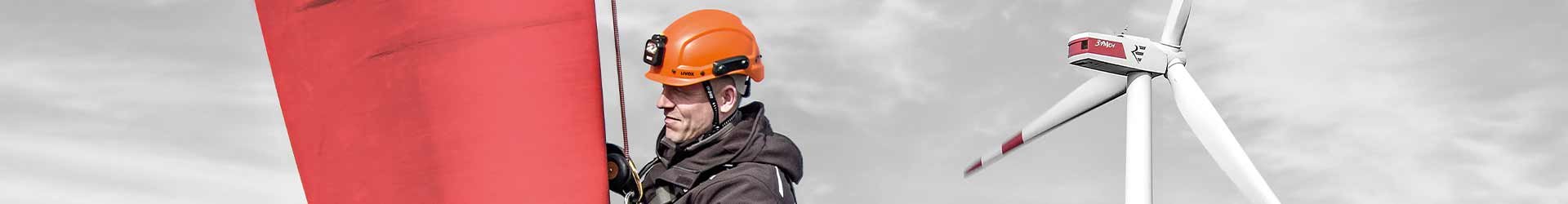 Safety helmets for working at height