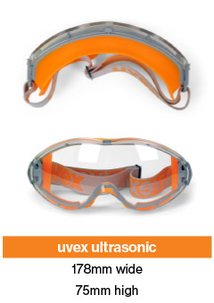 uvex ultrasonic goggles