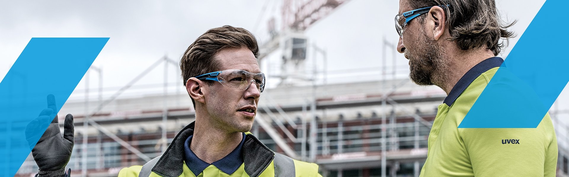 Safety glasses for a secure grip in any application