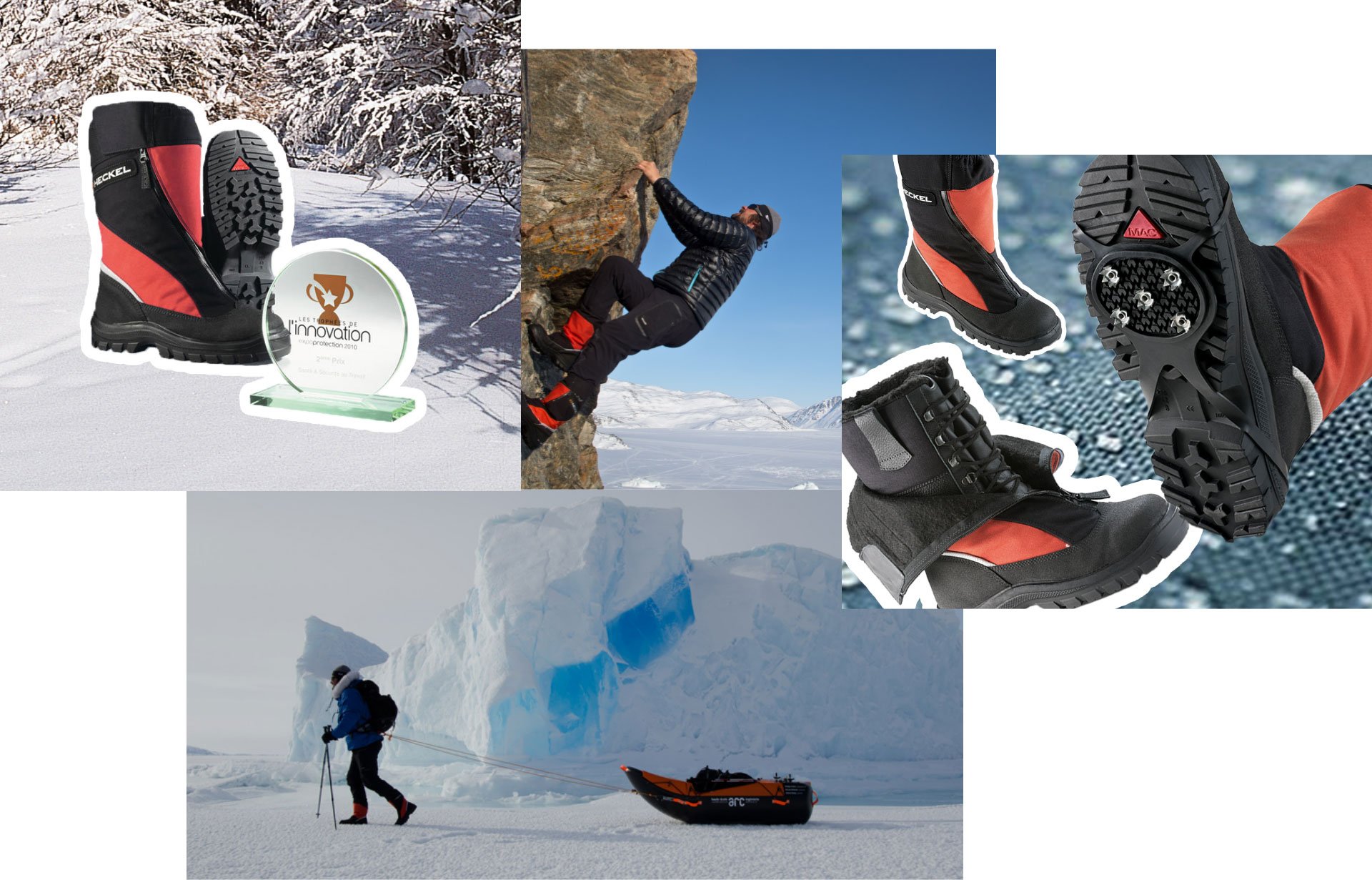 Heckel safety shoes for extreme conditions