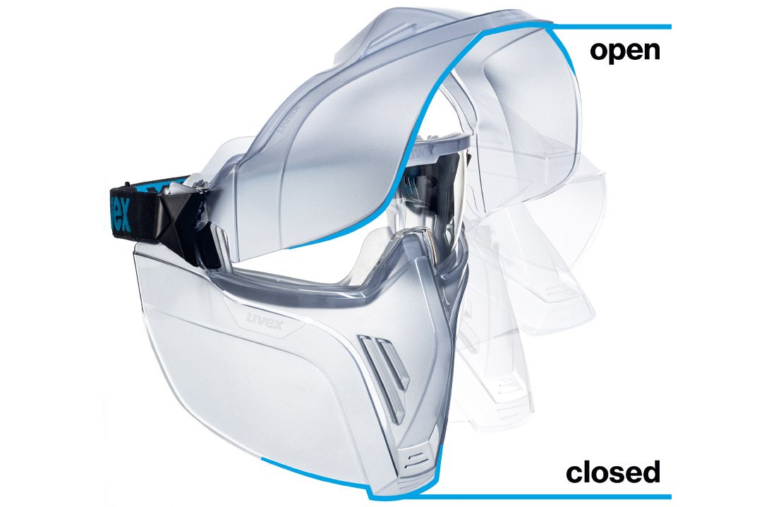 Click to adjust uvex hypervision