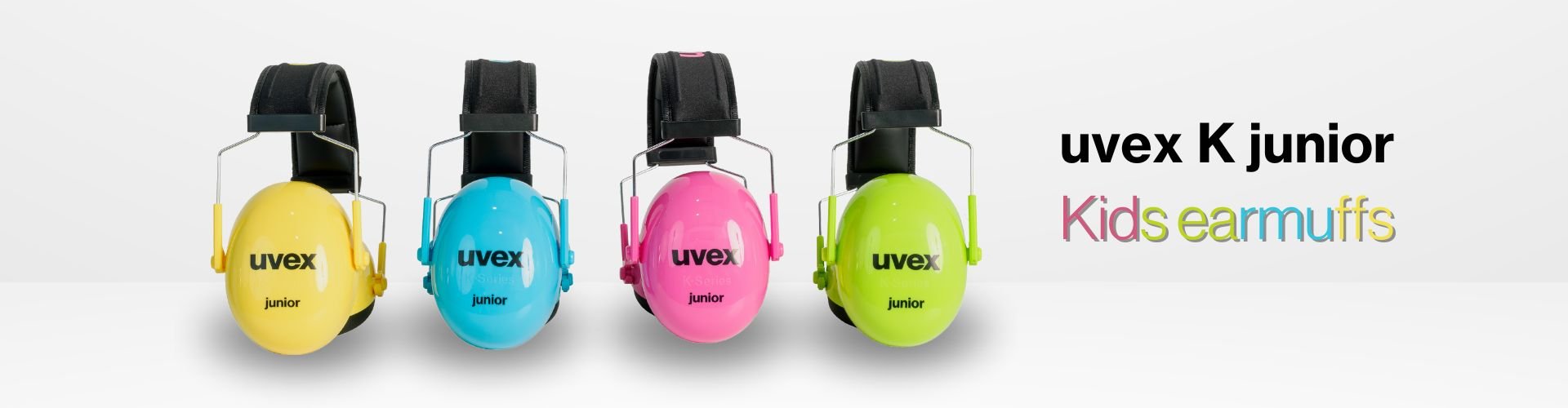 Banner image showing uvex K junior earmuffs