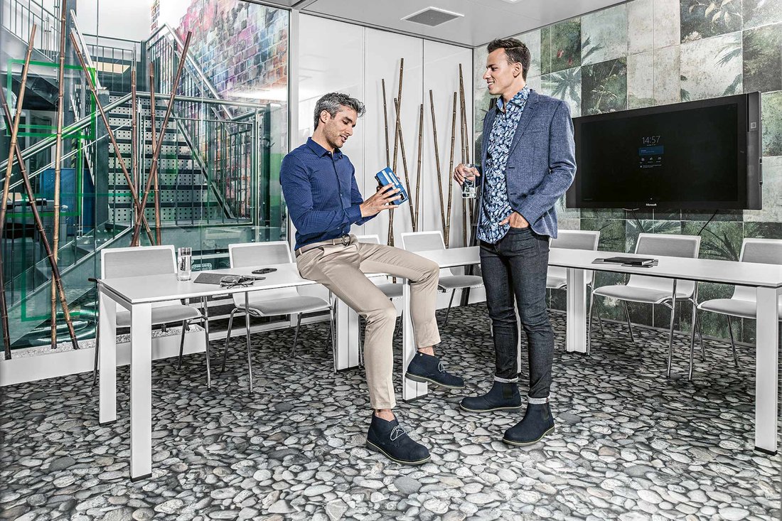 [Translate to French:] Schicke Business Arbeitsschuhe