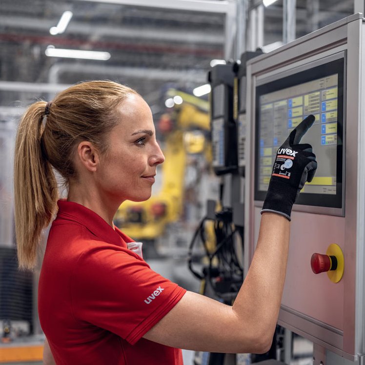 uvex Handschutz-Technologien touchscreenfähige Schutzhandschuhe