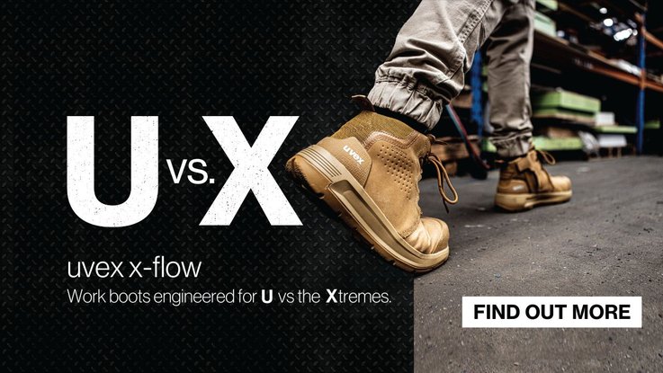 uvex x-flow work boots