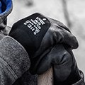 Cold protection safety gloves