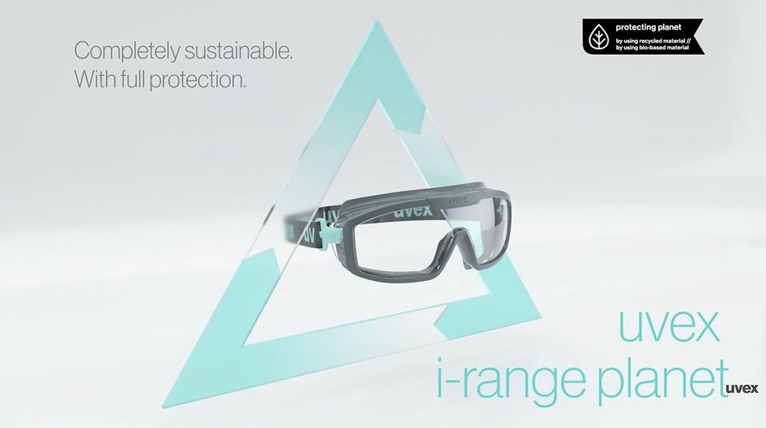 video for sustainable safety glasses