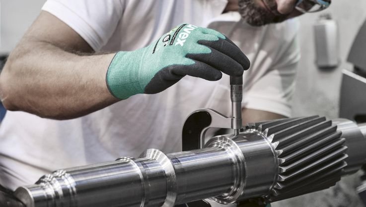 comfortable safety gloves - bamboo twinflex technology