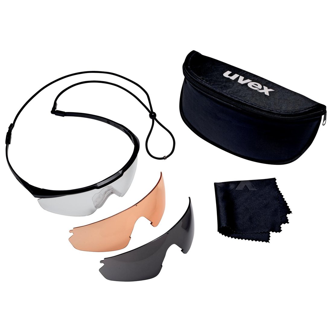 uvex tactical ballistische Schutzbrille uvex apache spec Bügelbrille