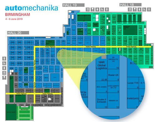 Find uvex at stand L152 at Automechanika Birmingham 2019