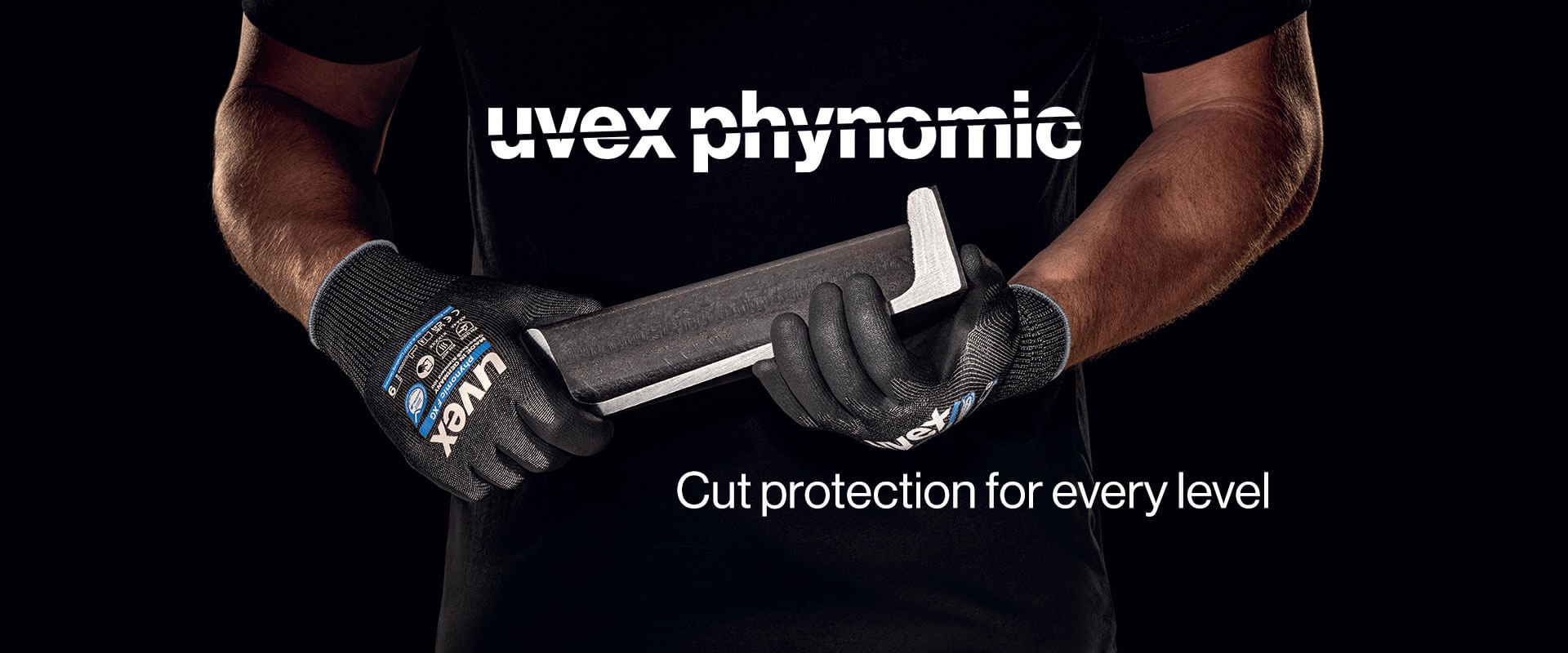[Translate to French:] uvex phynomic cut protection safety gloves