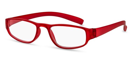 reading glasses colour look red