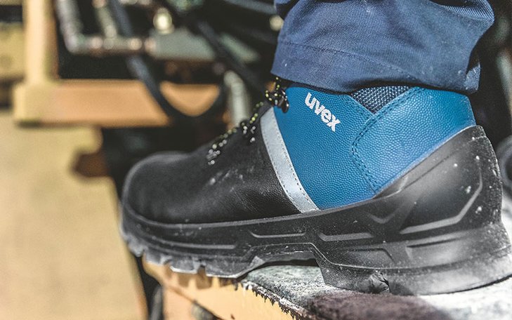 uvex 2 construction kraftstoffbeständige Sicherheitsschuhe FO