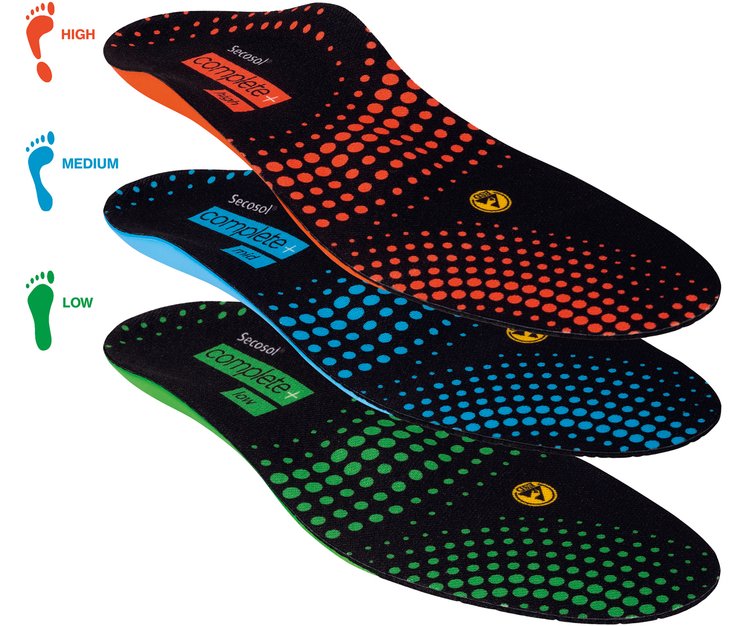 uvex SECOSOL Einlegesohlen für Sicherheitsschuhe