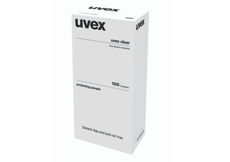 uvex cleaning towelettes 1005