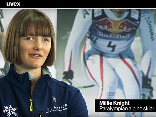 Watch Paralympian Millie Knight about safety at work and in sport