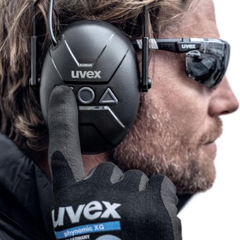 uvex axess one earmuffs