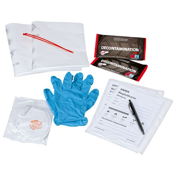 Dekontaminier-Ausrüstungsset für Feuerwehr-Einsatzkräfte