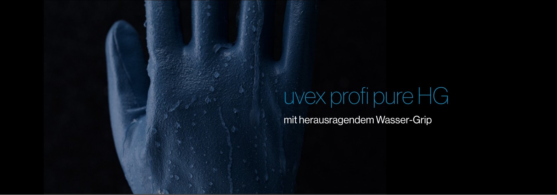 uvex profi pure HG: wasserdichter Schutzhandschuh mit Grip