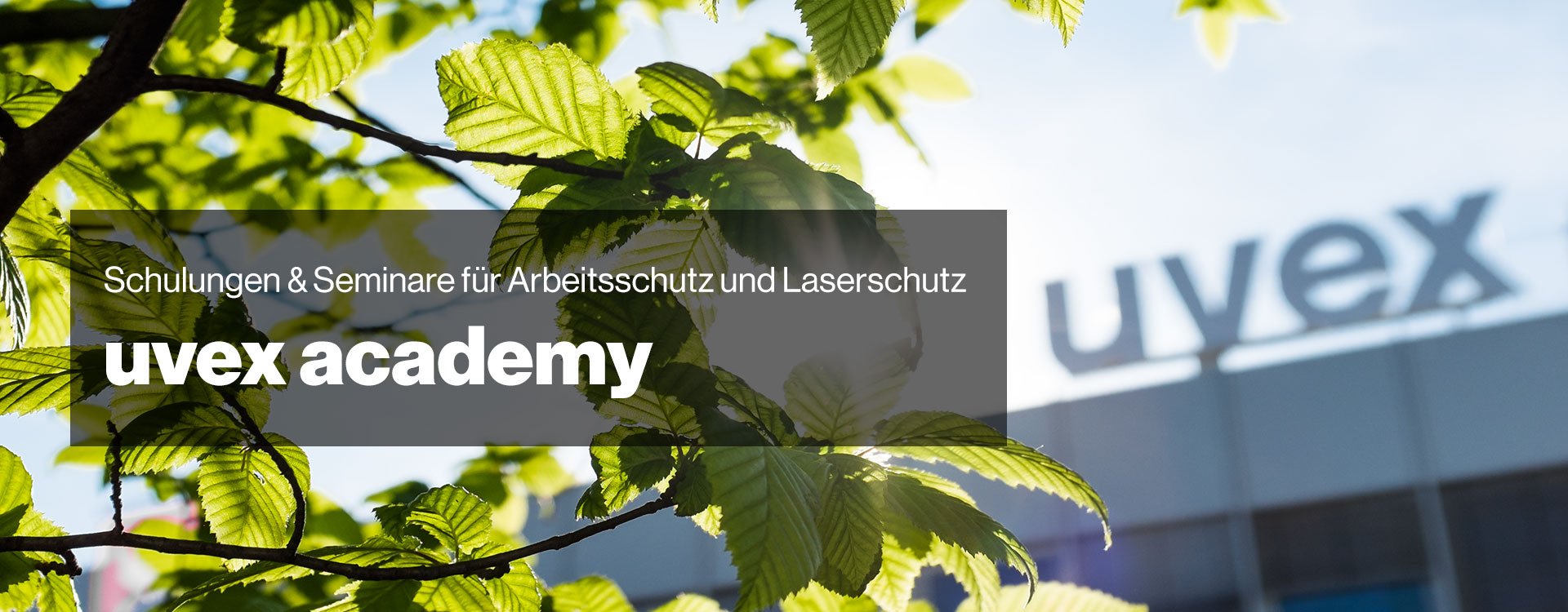 Laserschutzschulungen und Arbeitsschutzschulungen in der uvex academy