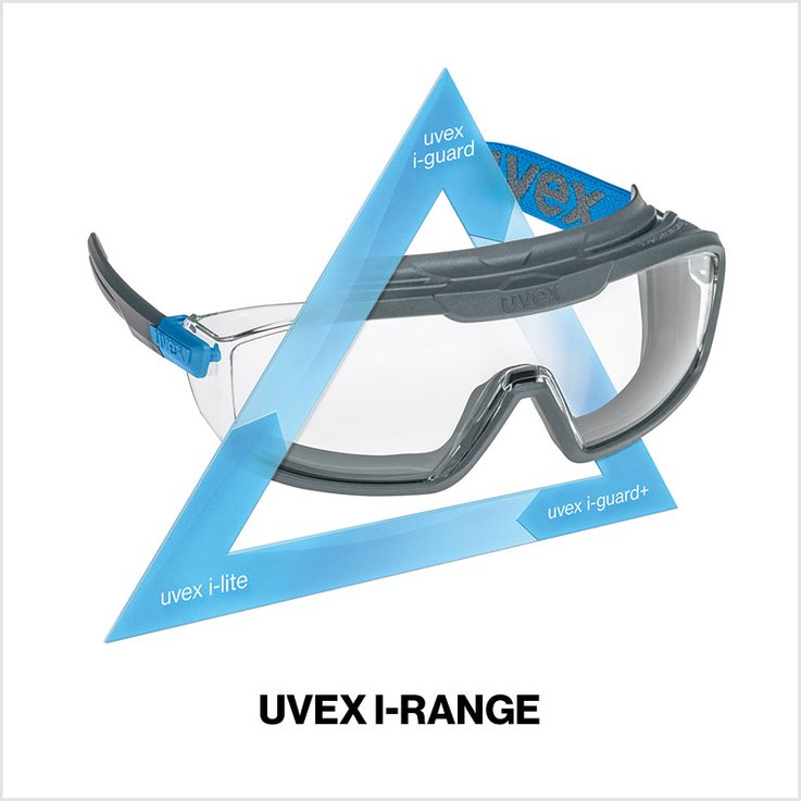 uvex i-range safety glasses 