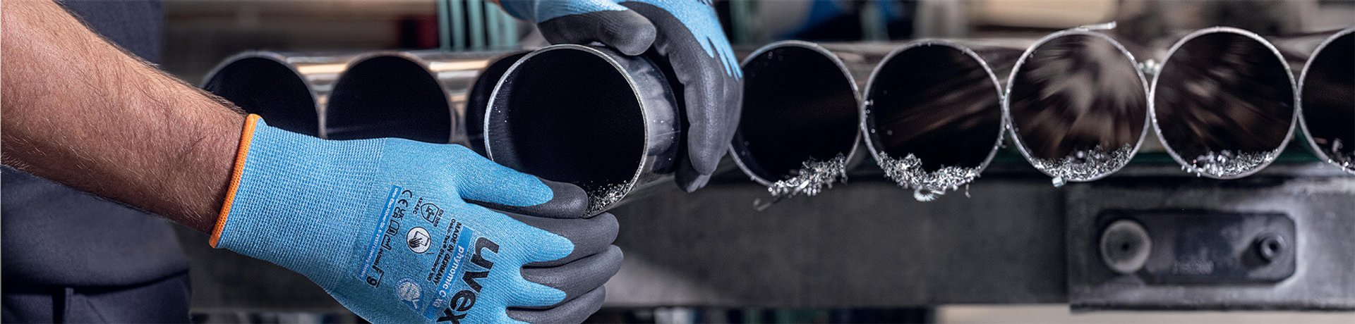 uvex phynomic C XG cut-resistant assembly gloves
