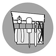 Arbeitskleidung mit vielen Taschen und Stauraum