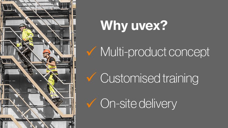 uvex construction PPE solutions