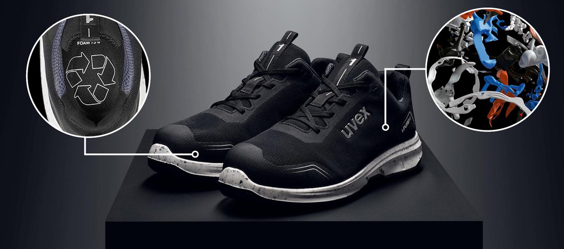 uvex 1 sport nachhaltige Sicherheitsschuhe