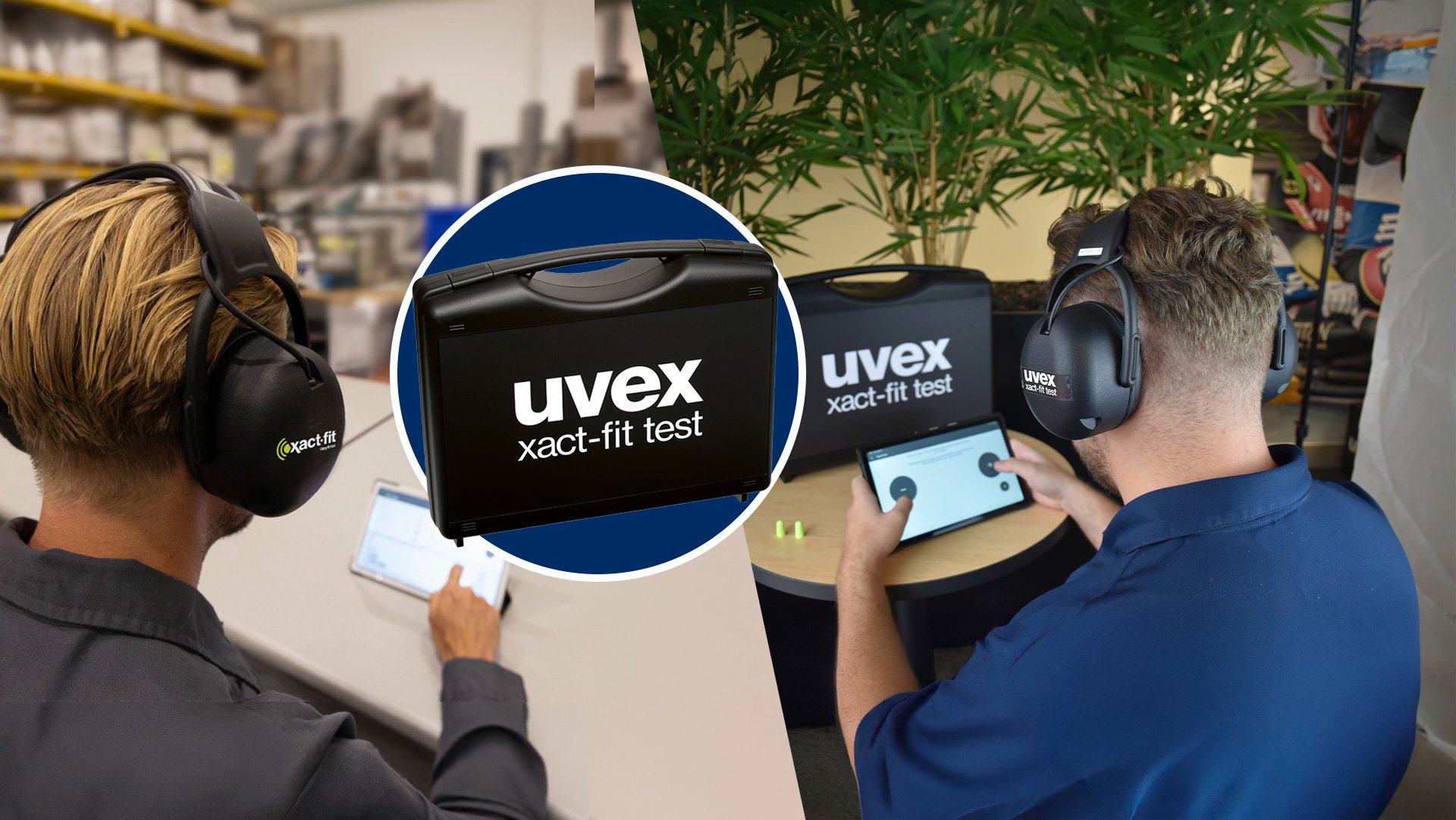uvex xact-fit test system