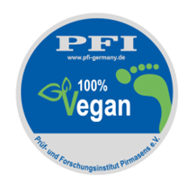 PFI Certified as vegan