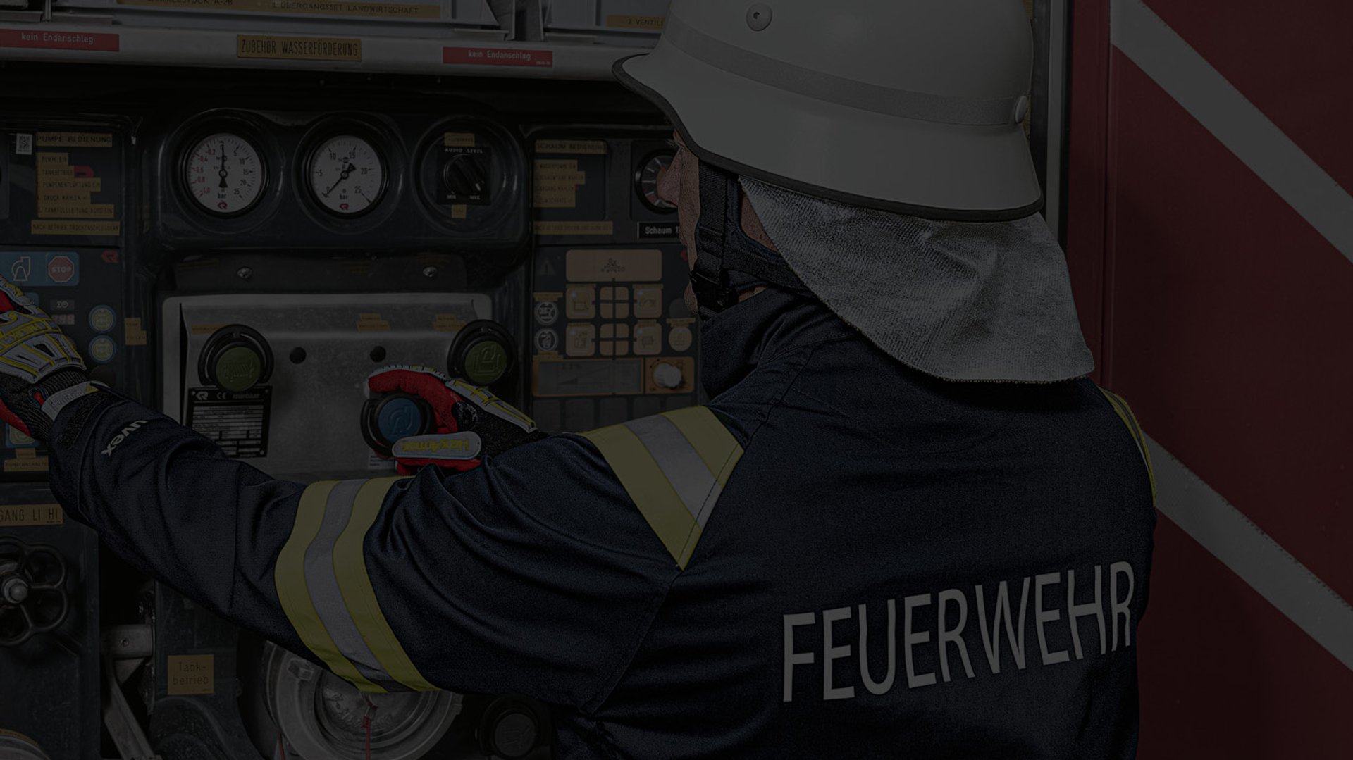 Professionelle Schutzausrüstung für Feuerwehrleute