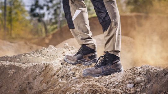 SUXXEED OFFROAD 2.0 BROWN HIGH high-cut safety shoes