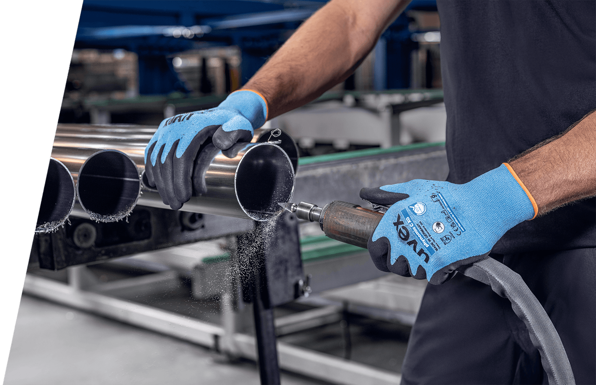 uvex phynomic C XG assembly gloves for precision mechanics
