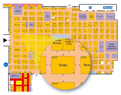 Find UVEX SAFETY (UK) LTD at stand 4/F20