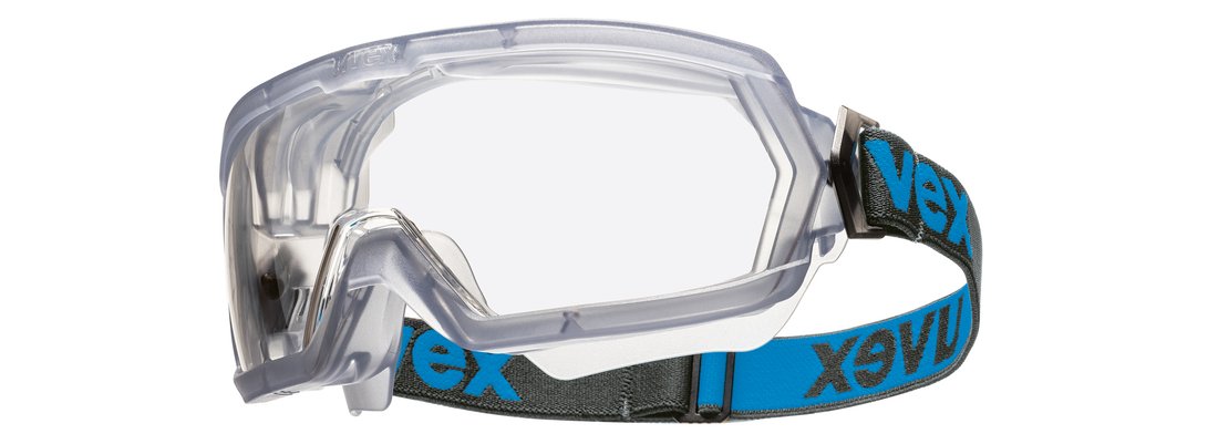 uvex hypervision safety glasses with wide field of vision