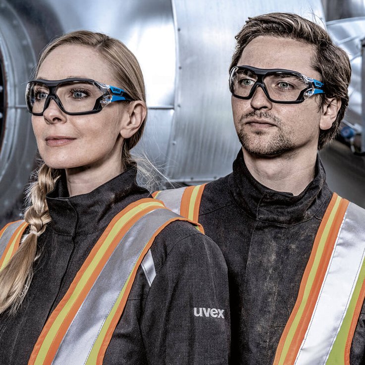 uvex pheos nxt guard safety glasses with individual wearer comfort