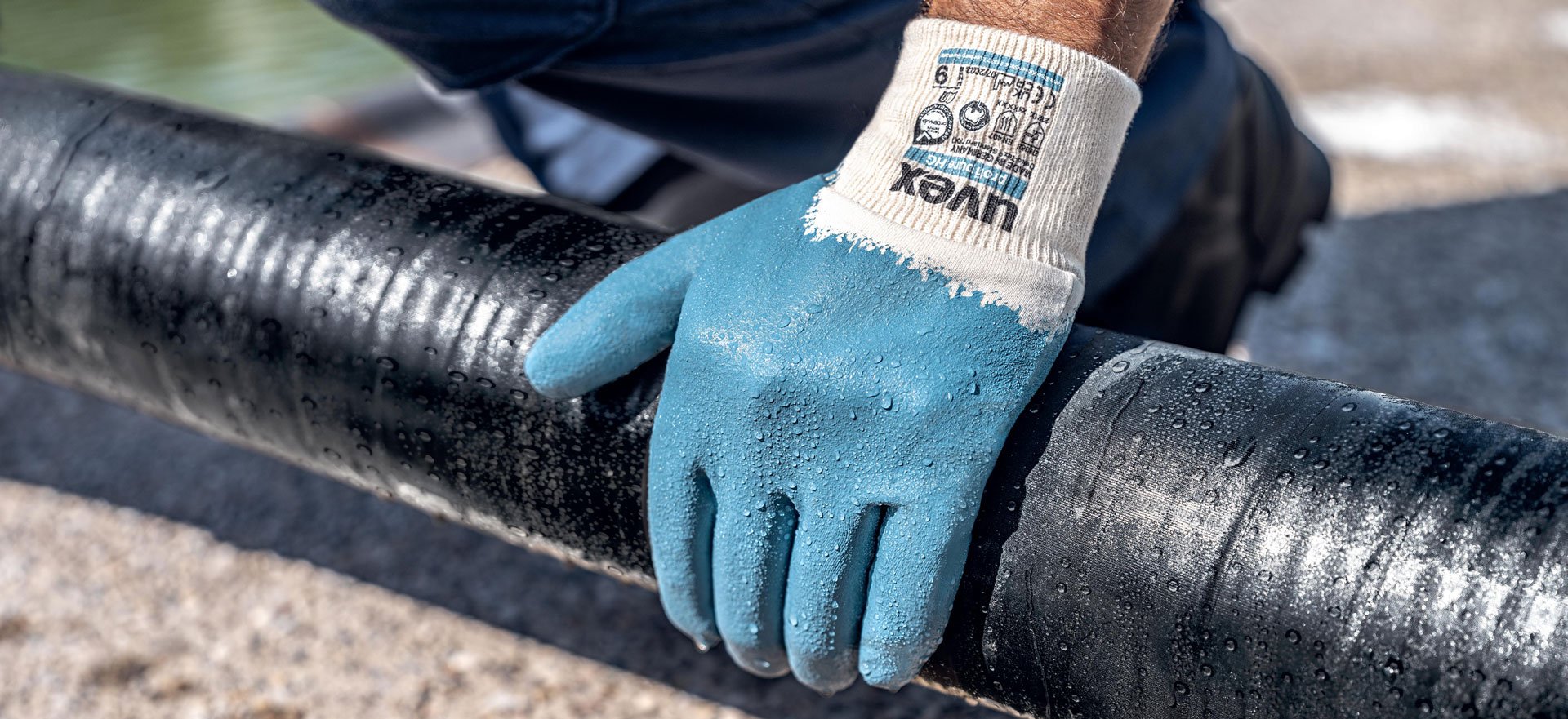 uvex profi pure safety gloves waterproof