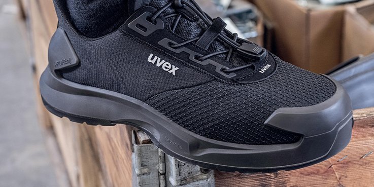 uvex work zone Sicherheitsschuh-Technologie