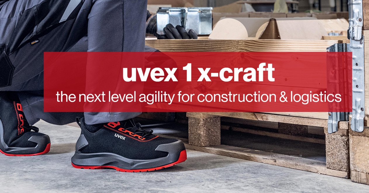 Flexible safety shoes for construction and logistics | uvex Flexible safety shoes for construction and logistics | uvex