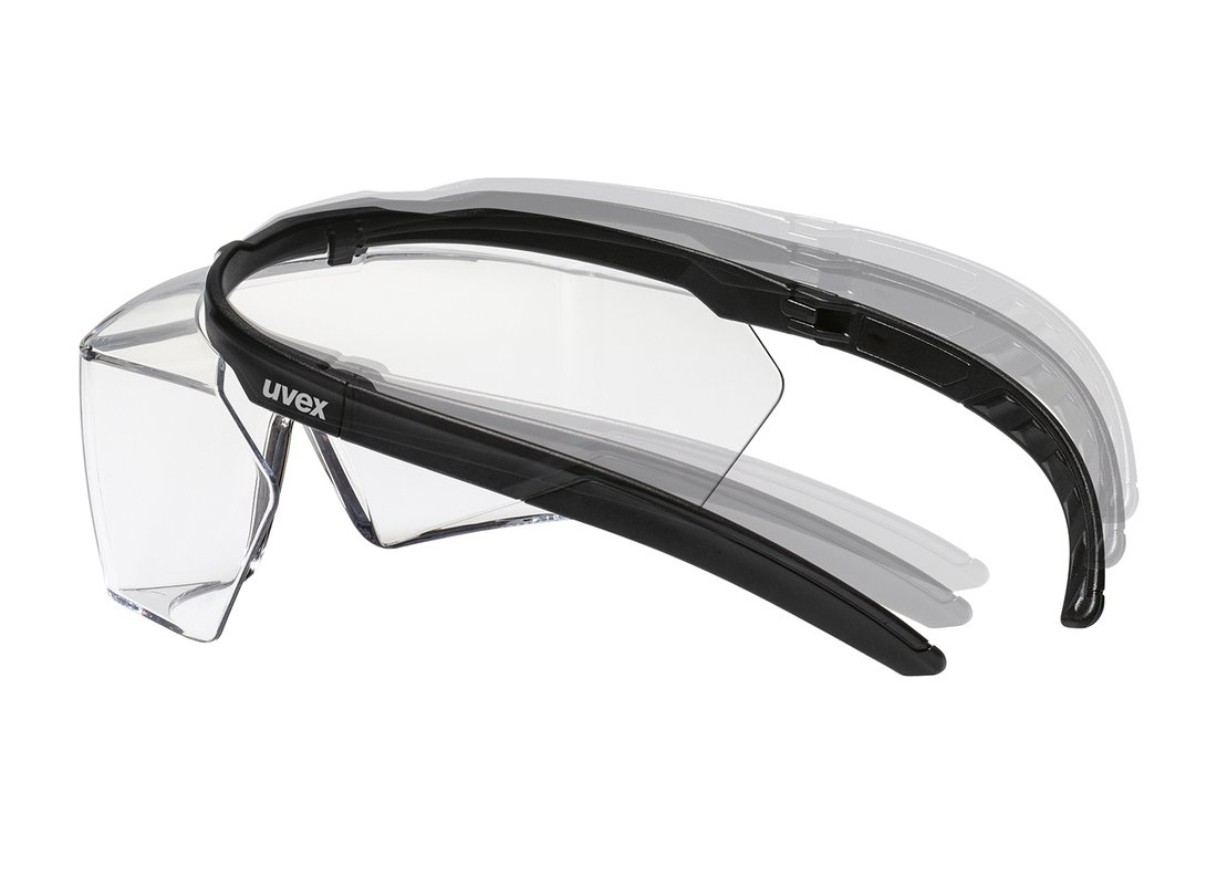 uvex OTG plus overspecs with centred inclination