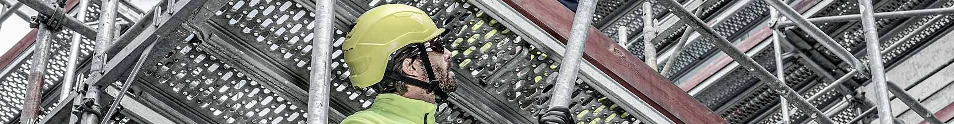 Safety helmets for working at height
