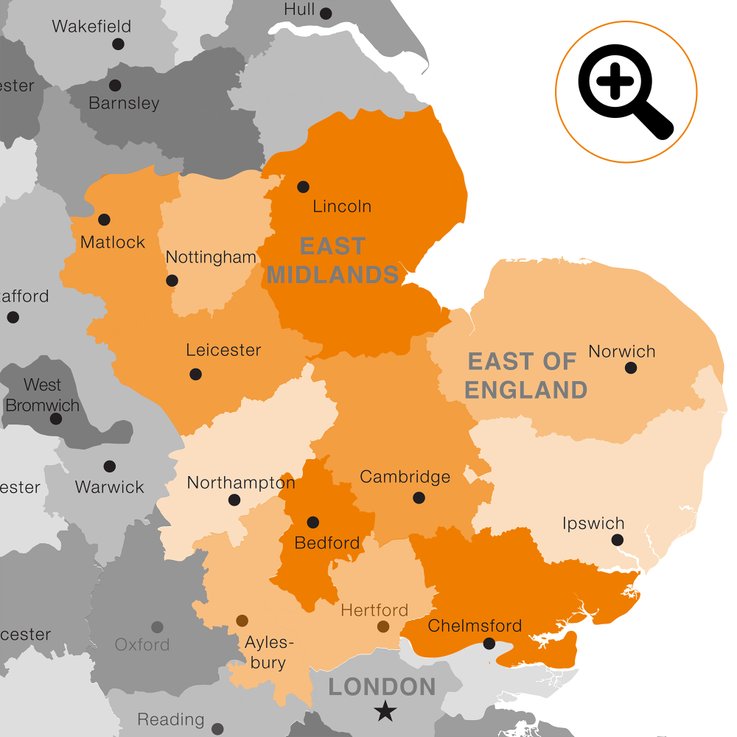 East of England