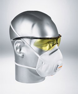 All uvex masks fulfil the dolomite dust test